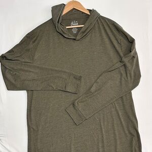 Fresh Clean Tees / Threads Men’s Pullover Hoodie Size 2XL Military